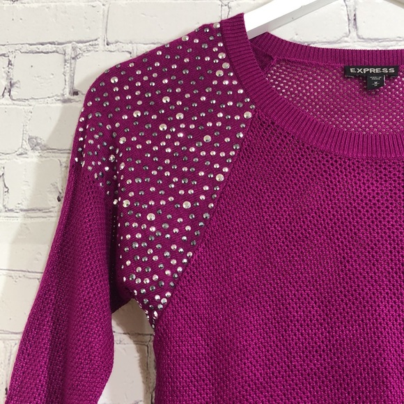 Express sweater fiucsia - Picture 3 of 9